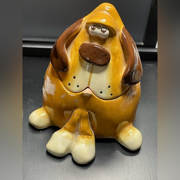 Douglas By Russ Berrie Dog Coffee Mug & 2 Jars Trinket Sugar Tea Anthropomorphic - Picture 3 of 11